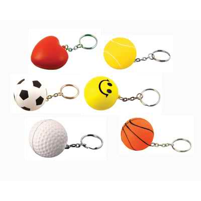 Porte-clés ball antistress-serie 1