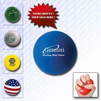 Balle anti-stress personnalisable  Balle anti stress Publicitaire